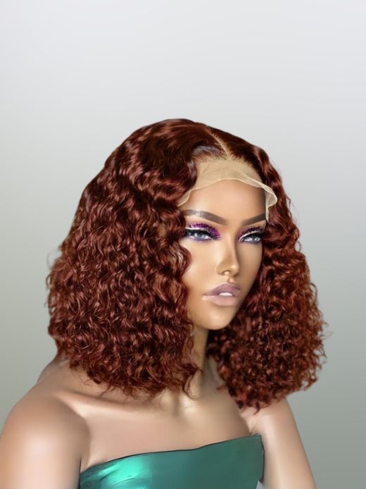 CASSY - COLORFUL CURLY BOB WIG